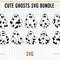 10 Cute Ghost Bundle Svg, Ghost Cut File, Spooky Season Svg, Floral Ghost Svg, Cute Ghost Clipart, Boo Svg, Ghost Cricut Svg, Floral Ghost - 1.jpg