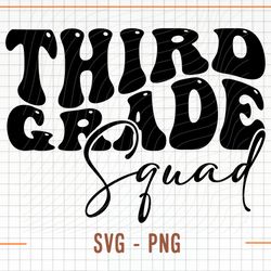 3rd grade squad svg, 3rd grade svg, third grade svg, school svg, school squad svg, teacher svg, elem