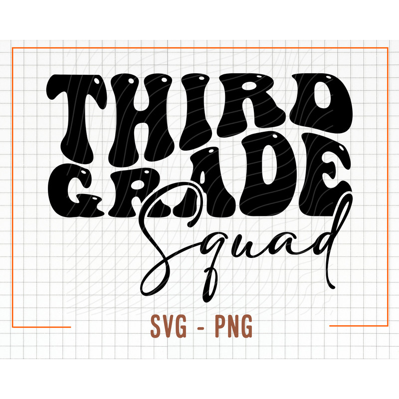 3rd Grade Squad svg, 3rd Grade svg, Third Grade svg, School svg, School Squad svg, Teacher svg, Elementary School svg, School Shirt svg - 1.jpg