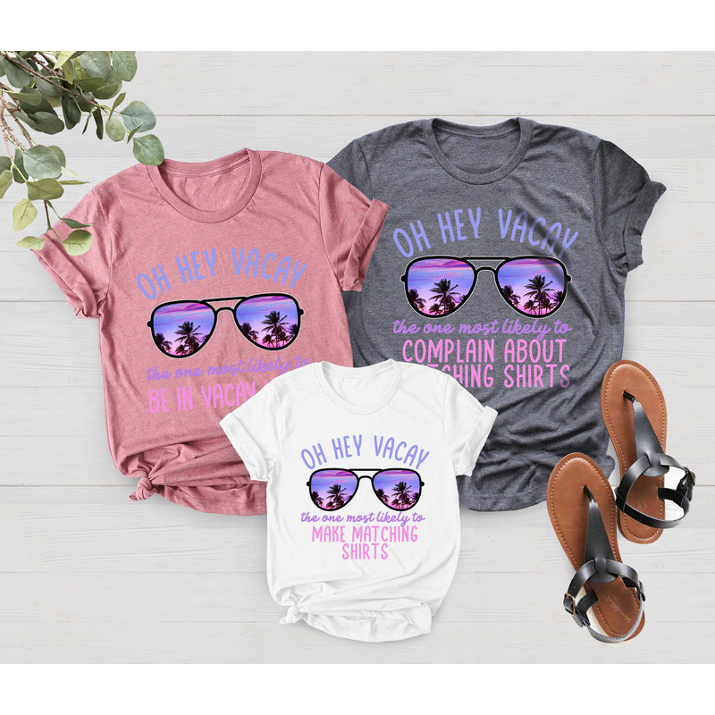 Custom Vacation Shirt, Summer Vacation T-shirts, Family Vacation 2023 Shirt, Family Travel Matching Shirt, Making Memories Together Tshirt - 2.jpg