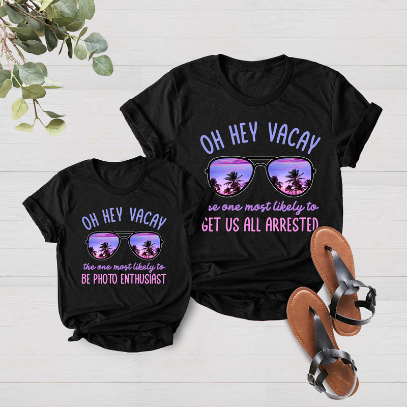 Custom Vacation Shirt, Summer Vacation T-shirts, Family Vacation 2023 Shirt, Family Travel Matching Shirt, Making Memories Together Tshirt - 3.jpg