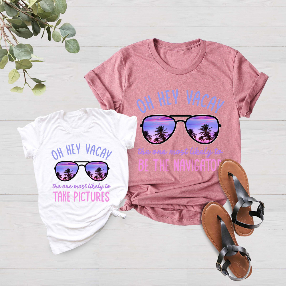 Custom Vacation Shirt, Summer Vacation T-shirts, Family Vacation 2023 Shirt, Family Travel Matching Shirt, Making Memories Together Tshirt - 4.jpg