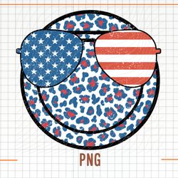 American Flag Smile PNG, 4th of July Png, Retro Smile Png, Patriotic Png, American Smile, Vintage US