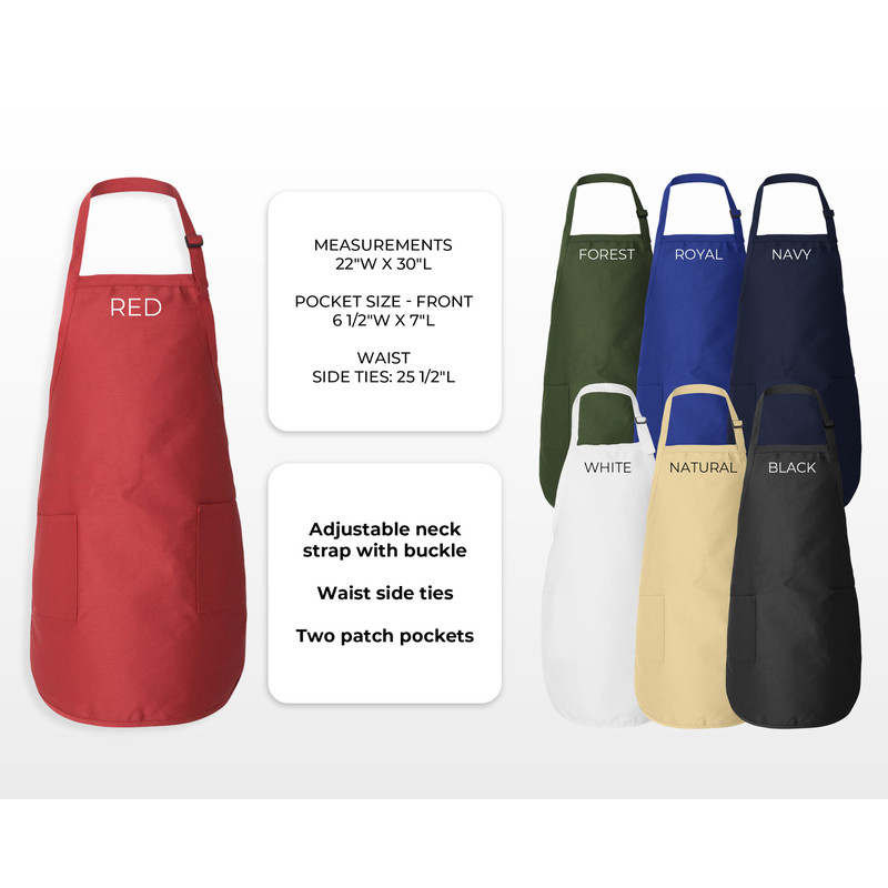 Customized Apron, Chef Printed Apron, Printed Kitchen Apron for Women & Men, Printed Apron, Personalized Gift, Cute Apron For Women Men - 5.jpg