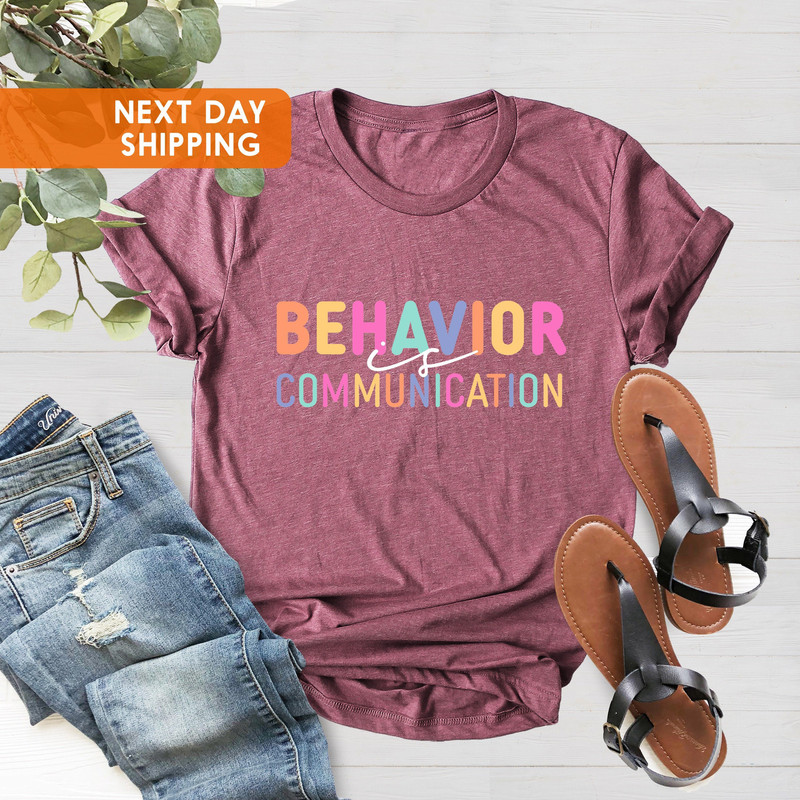 Cute Behavior Is Communication Shirt,Special Ed Teacher Shirt,Teacher Gift,Teacher Appreciation,Gift For Her,Special Education Teacher Shirt - 3.jpg
