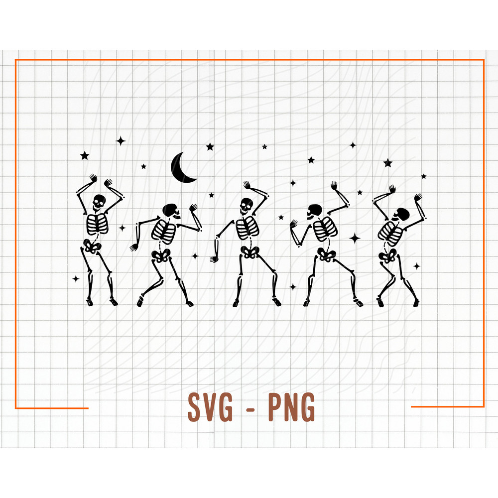 Dancing Skeletons Halloween Svg, Png, Skeletons Halloween Svg, Skeletons Dancing Svg, Dancing Halloween Svg, Skeletons Svg - 2.jpg