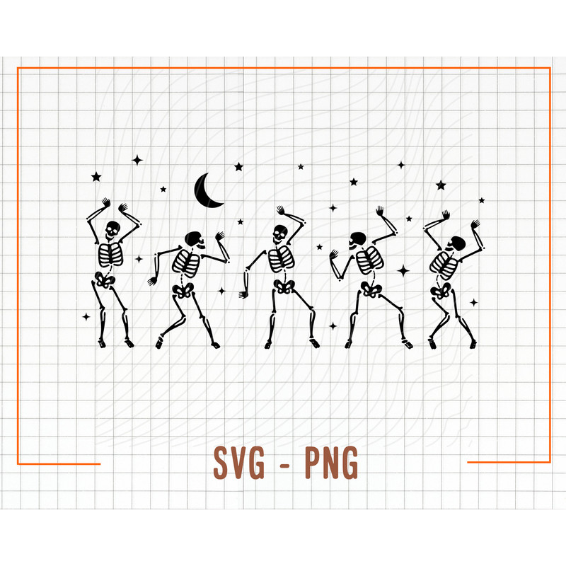 Dancing Skeletons Halloween Svg, Png, Skeletons Halloween Svg, Skeletons Dancing Svg, Dancing Halloween Svg, Skeletons Svg - 2.jpg
