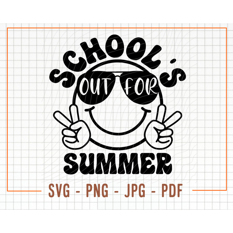 School's Out For Summer Svg, Last Day of School Svg, Teacher Summer Svg, Hello Summer Svg, Summer Break Svg, Teacher Summer Vacation Shirt - 1.jpg