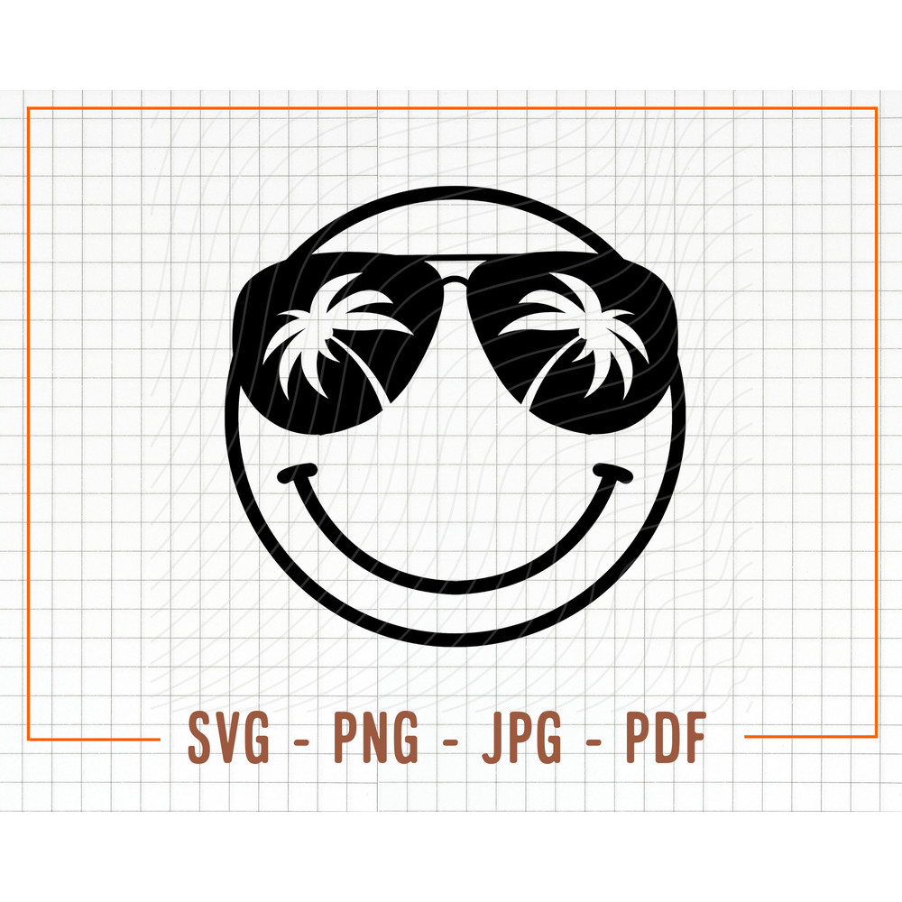 Smile Beach Vibes Svg, Smile Png, Summer Png, Sunglasses Smile Face Svg, Smile Png Sublimation Design, Summer Shirt Design, Beach Svg - 1.jpg