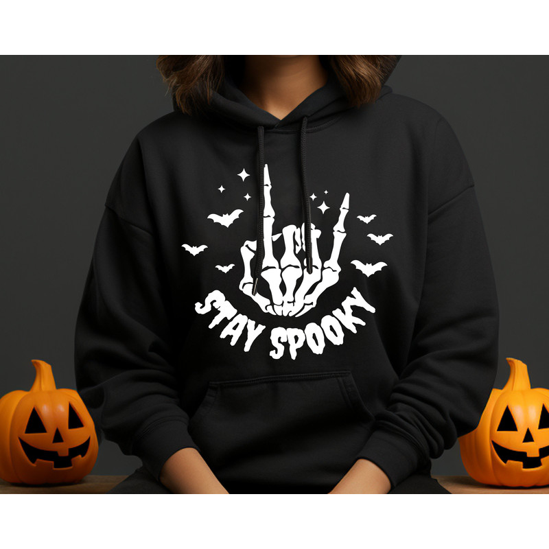Stay Spooky Svg, Png, Skeleton Hand Svg, Skeleton Svg, Spooky Season Svg, Cricut Cut Files, Halloween Shirt Svg, Halloween SVG for Shirts - 1.jpg