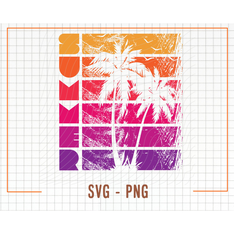Summer Svg Png, Palm Trees and Sunset Png, Summer Beach Png, Design Download, Summer T Shirt Design, Print or Sublimation, Digital Download - 1.jpg