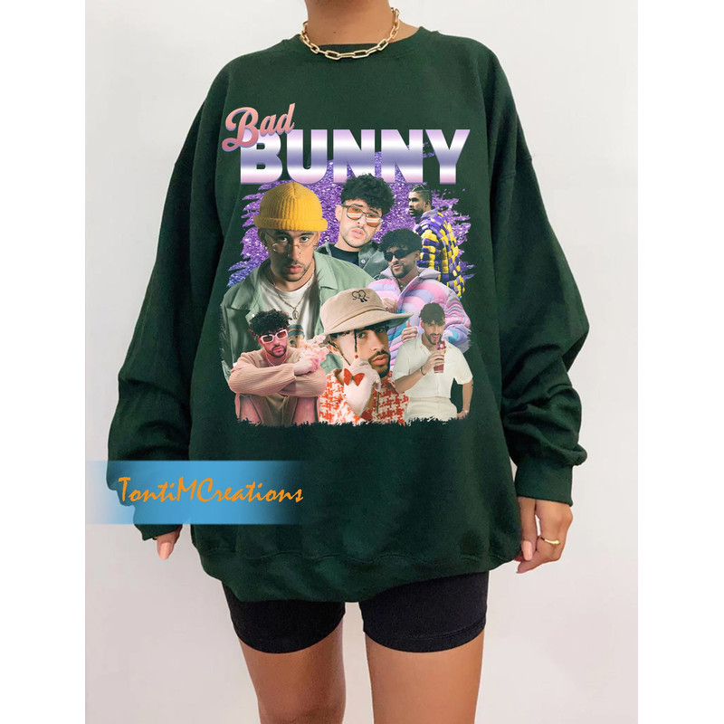 BAD BUNNY Shirt, Bad Bunny Benito Antonio Shirt, Bad Bunny Tribute Rap Shirt, Rap Hip-hop T-shirt - 4.jpg