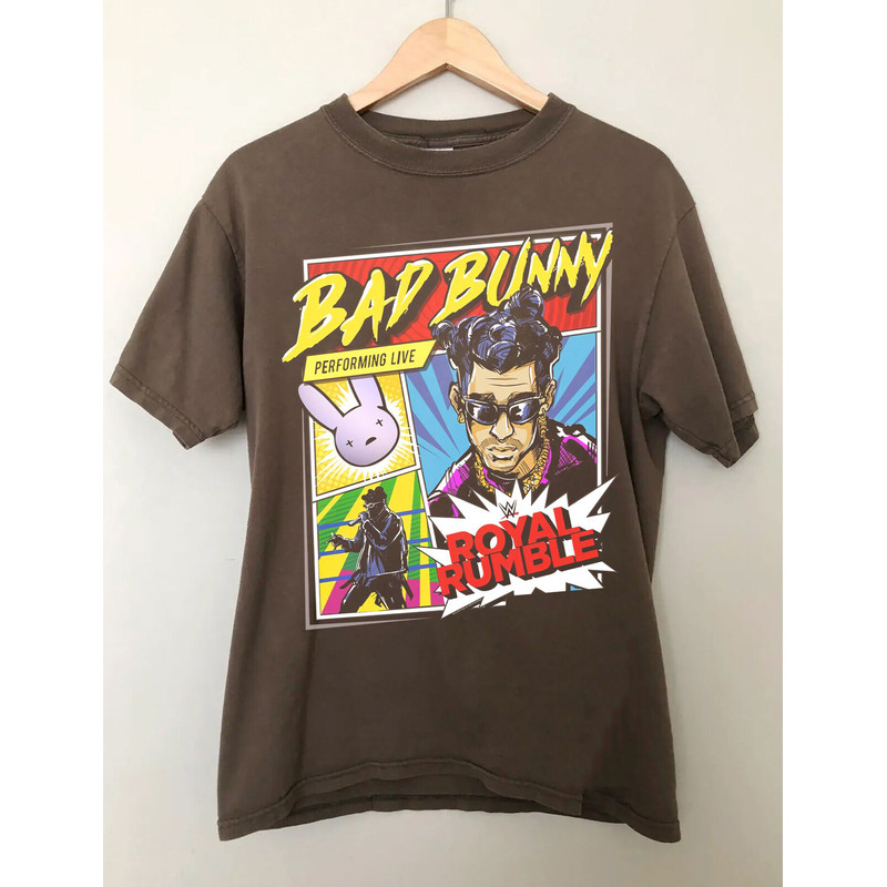 BAD BUNNY Shirt, Bad Bunny Fan Shirt, RAP Hip-hop T-shirt - 2.jpg