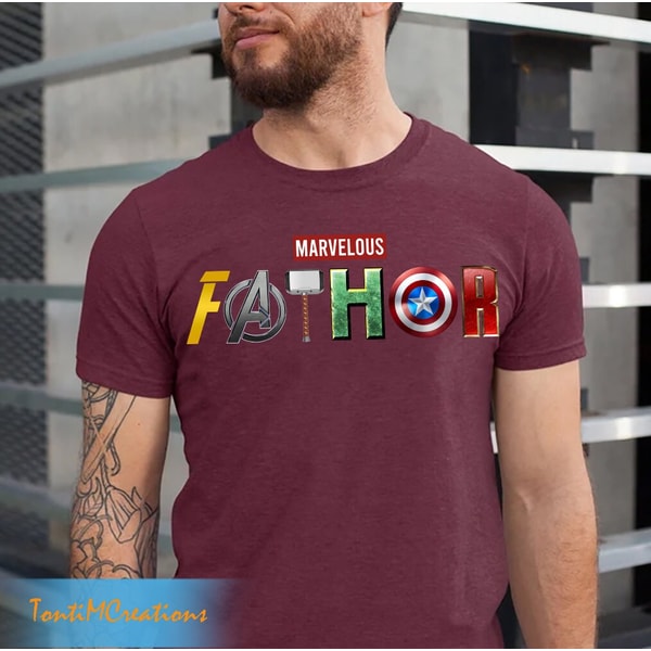 Fathor Shirt, Marvelous Fathor Shirt, Marvelous Dad Shirt, Best Dad Gift, New Dad Shirt, Daddy Shirt, Father's Day Shirt, Gift For Dad - 3.jpg