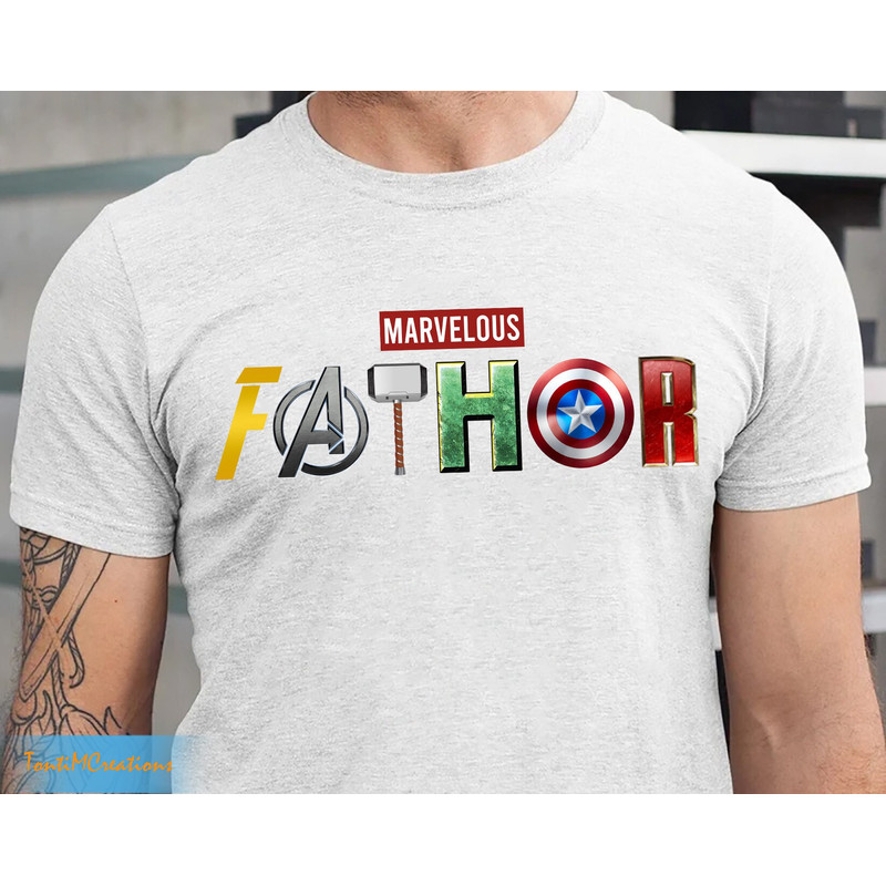 Fathor Shirt, Marvelous Fathor Shirt, Marvelous Dad Shirt, Best Dad Gift, New Dad Shirt, Daddy Shirt, Father's Day Shirt, Gift For Dad - 4.jpg