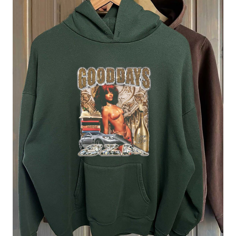 Good Days Sza Vintage Shirt, Sza New Bootleg 90s Black Shirt, Sza Photoshoot Shirt, Music RnB Singer Rapper Shirt, Vintage Style Shirt - 5.jpg