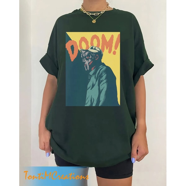 Hip Hop Vintage Mf Doom Shirt, Mf Doom Comic Art Shirt, Vintage Rap Shirt, Oversized Shirt, Mf Doom Fans Gift - 1.jpg