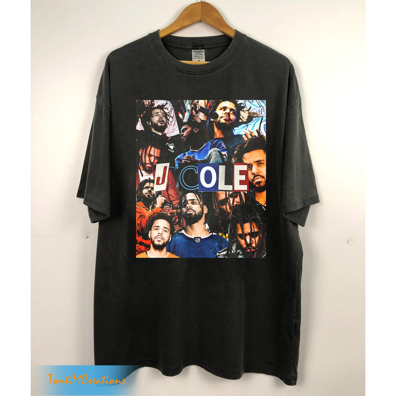 J Cole Shirt, Rapper Shirt, Bootleg Raptees 90s Shirt, JCole Merch T-Shirt - 1.jpg