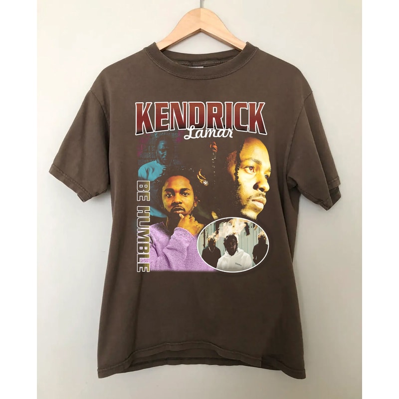 Kendrick Lamar Vintage T-Shirt, Kendrick Lamar Graphic Unisex Tee Kendrick Lamar Vintage T-Shirt Kendrick Lamar Vintage Rap Tee - 2.jpg