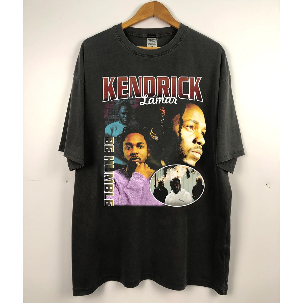 Kendrick Lamar Vintage T-Shirt, Kendrick Lamar Graphic Unisex Tee Kendrick Lamar Vintage T-Shirt Kendrick Lamar Vintage Rap Tee - 3.jpg