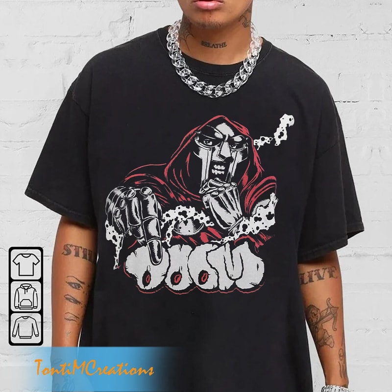 Mf Doom All Caps shirt, Vintage Mf Doom shirt, Mf Doom Shirt, Mf Doom merch, Rap Tee Shirt - 3.jpg