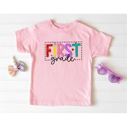 back to school shirt, first grade teacher shirt, first grade shirt, 1st grade teacher shirts, first grade teacher gift,