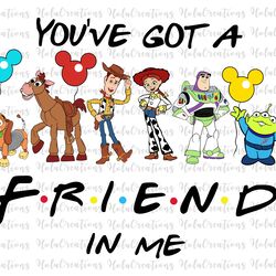 you've got a friend in me svg, friendship svg, vacay mode svg, magical kingdom svg, family vacation svg, family trip svg