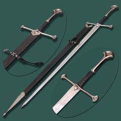 anduril sword of narsil the king aragorn lord of the ring narsil sword