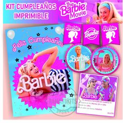 Barbi The Movie Printable Kit | Birthday Party Candy Bar | Printable Props | Clipart | Digital | Instant Download | PDF