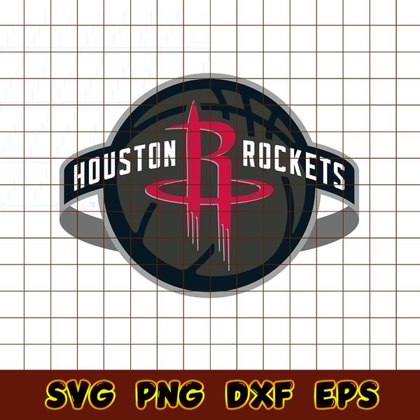 Houston Rockets NBA Logo Svg, NBA, NBA Logo, NBA Teams, NBA - Inspire ...