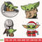 Baby Yoda embroidery designs - Cute cartoon embroidery - machine embroidery design files - 10 formats, 5 sizes.jpg