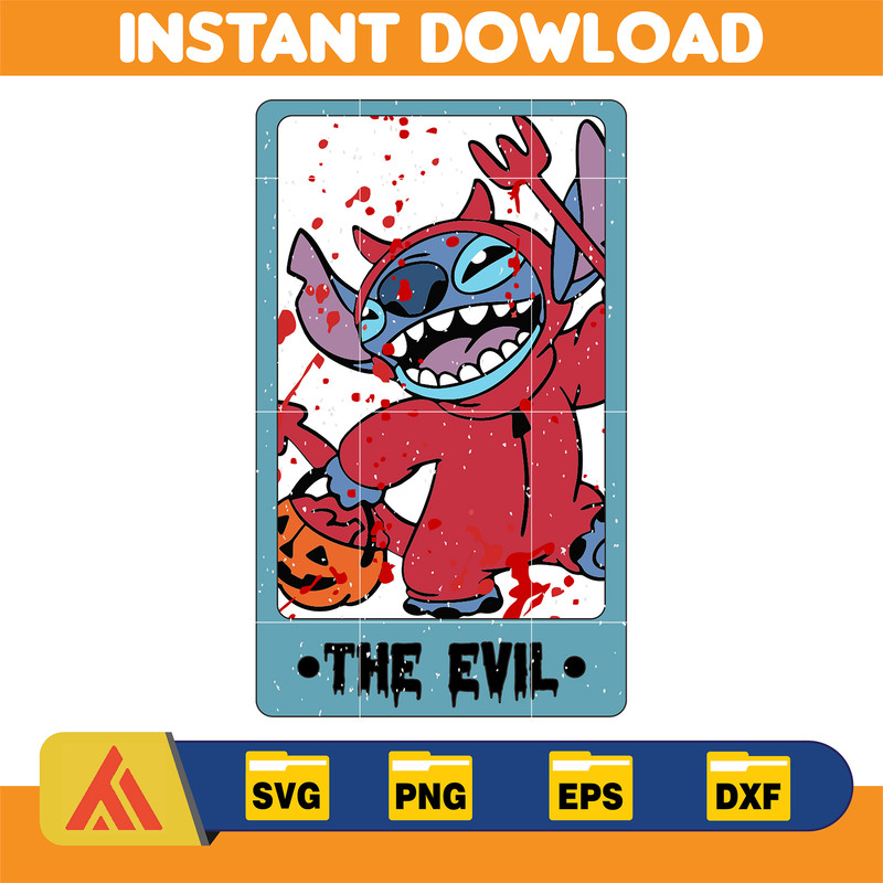 Happy Halloween Svg, Trick Or Treat, Spooky Season, Halloween Svg, Halloween Custume, Horror Movie Svg, Horror Character Tarot Card (3).jpg