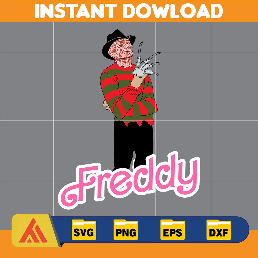 Horror Dolls PNG Set, Horror Characters PNG, Y2k Horror, Horror Characters, Pink doll PNG, Horror Characters Sublimation (18).jpg