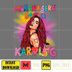 Karol G PNG, Designs Karol G Sublimation PNG ,Designs Karol G Png, Instant Download (7)