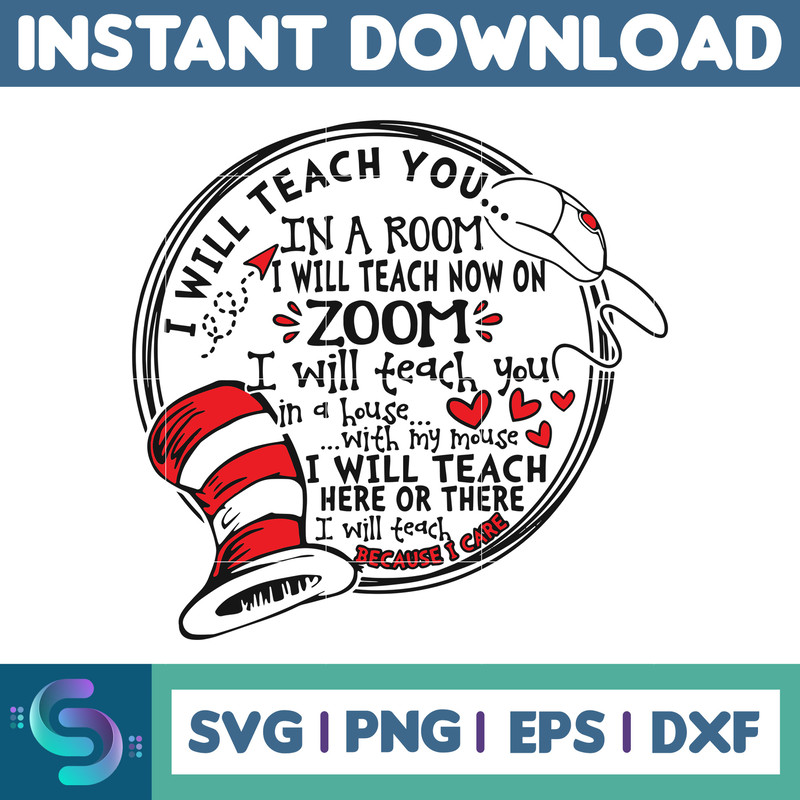 Dr Seuss Svg, Cat In The Hat SVG, Dr Seuss Hat SVG, Green Eggs And Ham Svg, Dr Seuss for Teachers Svg (340).jpg