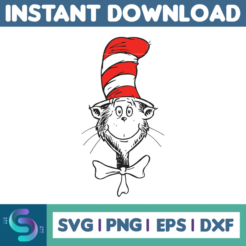 Dr Seuss Svg, Cat In The Hat SVG, Dr Seuss Hat SVG, Green Eggs And Ham Svg, Dr Seuss for Teachers Svg (356).jpg