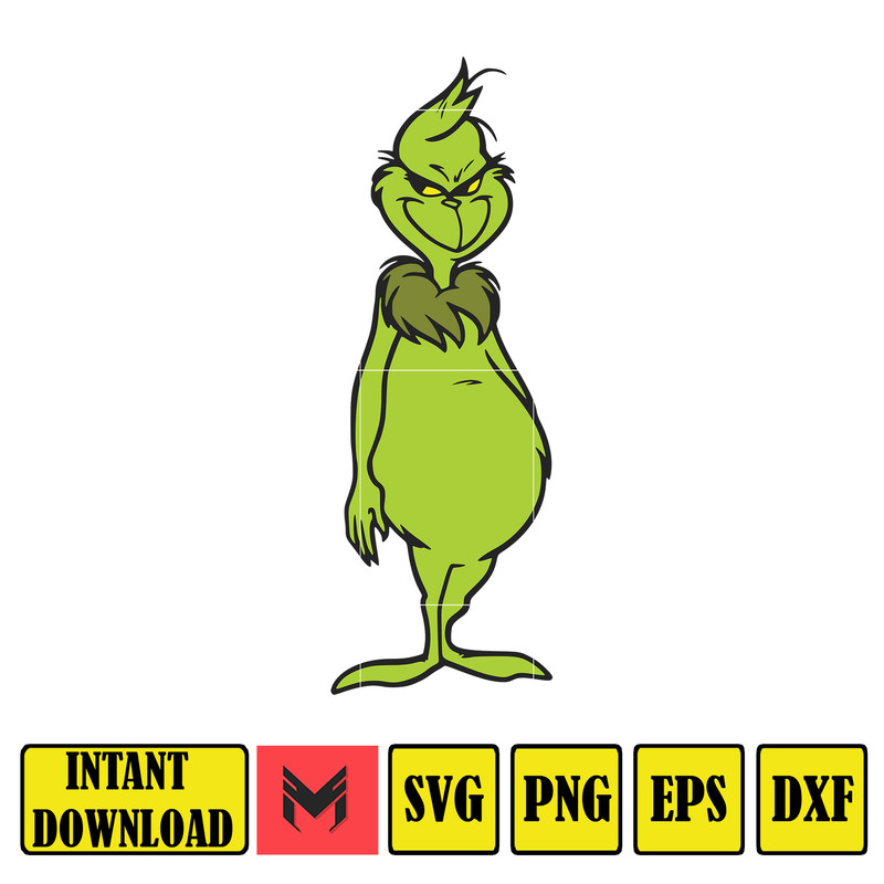 Grinch SVG, Grinch Christmas Svg, Grinch Face Svg, Grinch Hand Svg, Clipart Cricut Vector Cut File, Instant Download (315).jpg