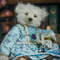 9 Handmade Artist-Collectible Teddy Bear-OOAK-Vintage-Victorian Style-Stuffed-Antique-bears animal-toys bear-plushinnes toy-decor baby-shower toys.jpg