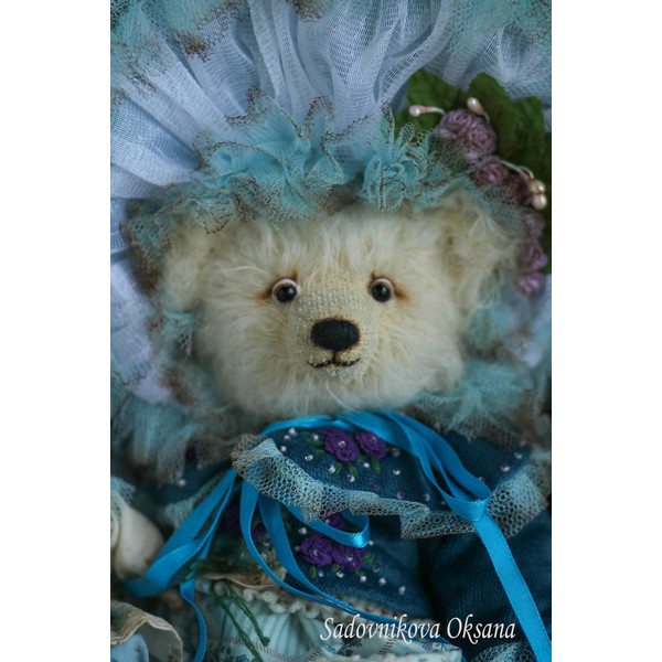 15 Handmade Artist-Collectible Teddy Bear-OOAK-Vintage-Victorian Style-Stuffed-Antique-bears animal-toys bear-plushinnes toy-decor baby-shower toys.jpg