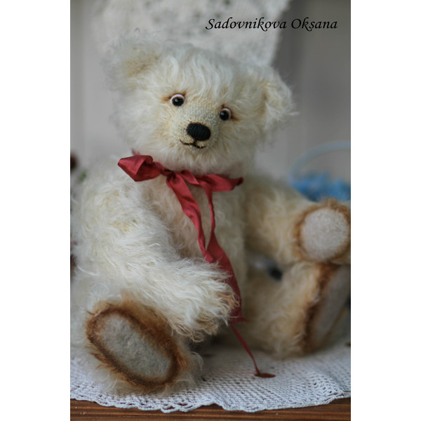 26 Handmade Artist-Collectible Teddy Bear-OOAK-Vintage-Victorian Style-Stuffed-Antique-bears animal-toys bear-plushinnes toy-decor baby-shower toys.jpg
