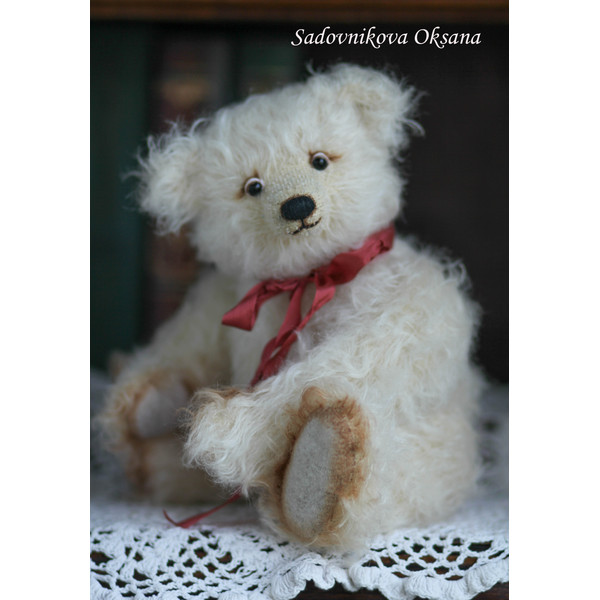 22 Handmade Artist-Collectible Teddy Bear-OOAK-Vintage-Victorian Style-Stuffed-Antique-bears animal-toys bear-plushinnes toy-decor baby-shower toys.jpg