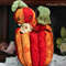 Pumpkin gift for Halloween Handmade Artist Collectible Teddy Bear OOAK gift present toy (4).jpg