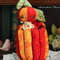 Pumpkin gift for Halloween Handmade Artist Collectible Teddy Bear OOAK gift present toy (5).jpg