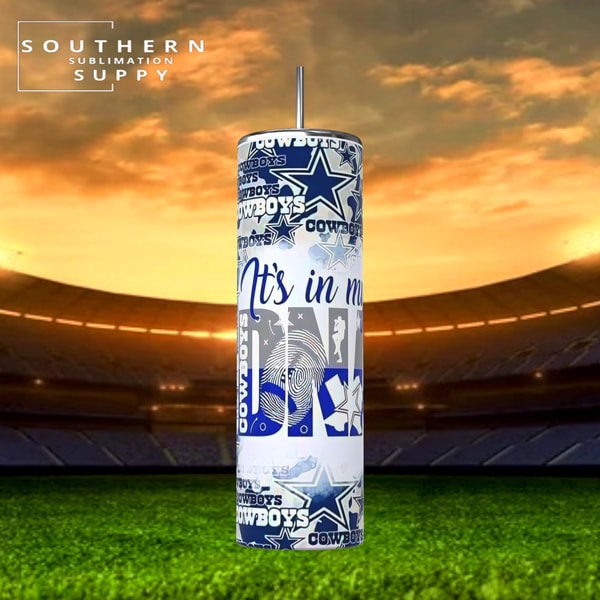 Dallas Cowboys PNG for Sublimation Tumbler wrap png Design | Inspire Uplift