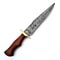 Damascus Bowie Knife jpg