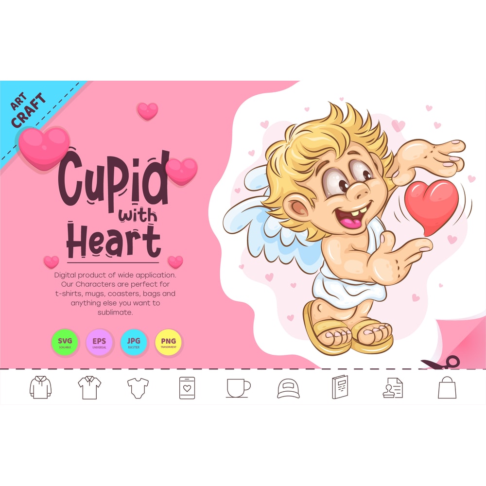 Cute Cupid with Heart_preview_1.jpg