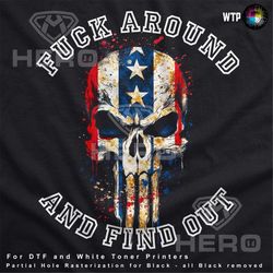 patriot punisher skull face png patriotic style faafo unleashed dtf ready printable punisher skull design dark garments