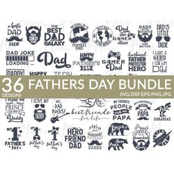 fathers day svg bundle, fathers day svg, best dad, fanny fathers day, instant digital dowload.