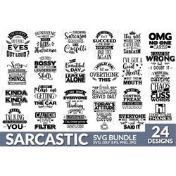 sarcastic svg bundle, funny svg bundle, sarcastic quotes svg, sarcastic cut file, cricut, silhouette, digital download