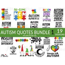 autism svg bundle, autism awareness svg, autism mom svg, be kind svg, puzzle piece svg, heart, quotes, love, svg png dxf